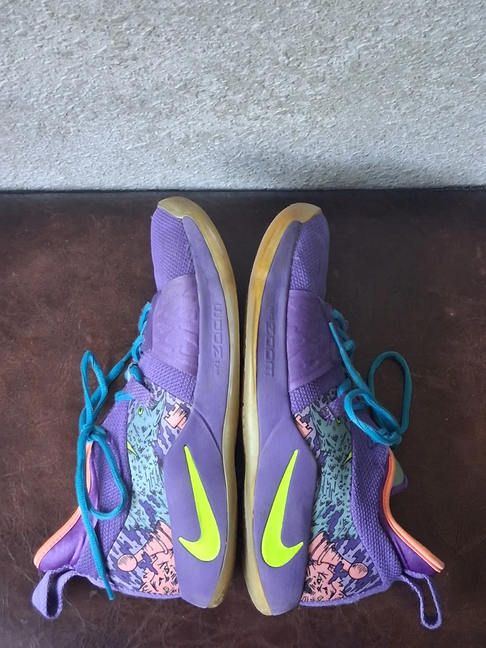Nike PG2 Mamba Mentality Shoe - Size 8.5  Sneakers Zoom Purple Rare